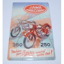 CEDULE - JAWA 250 A 350 PÉRÁK  - (30X20CM)